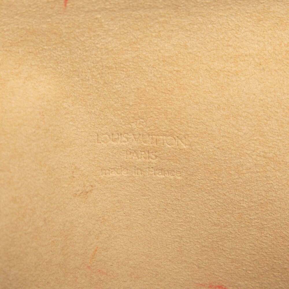 LOUIS VUITTON Authentic Brown Monogram Leather Pochette Hobo Bag - Picture 7 of 7